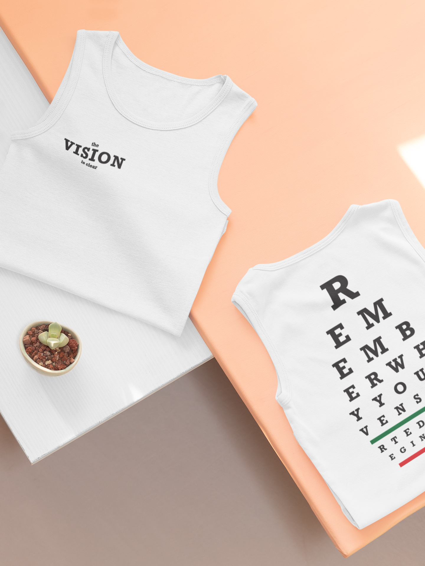 The Vision is Clear Men's Tank Top