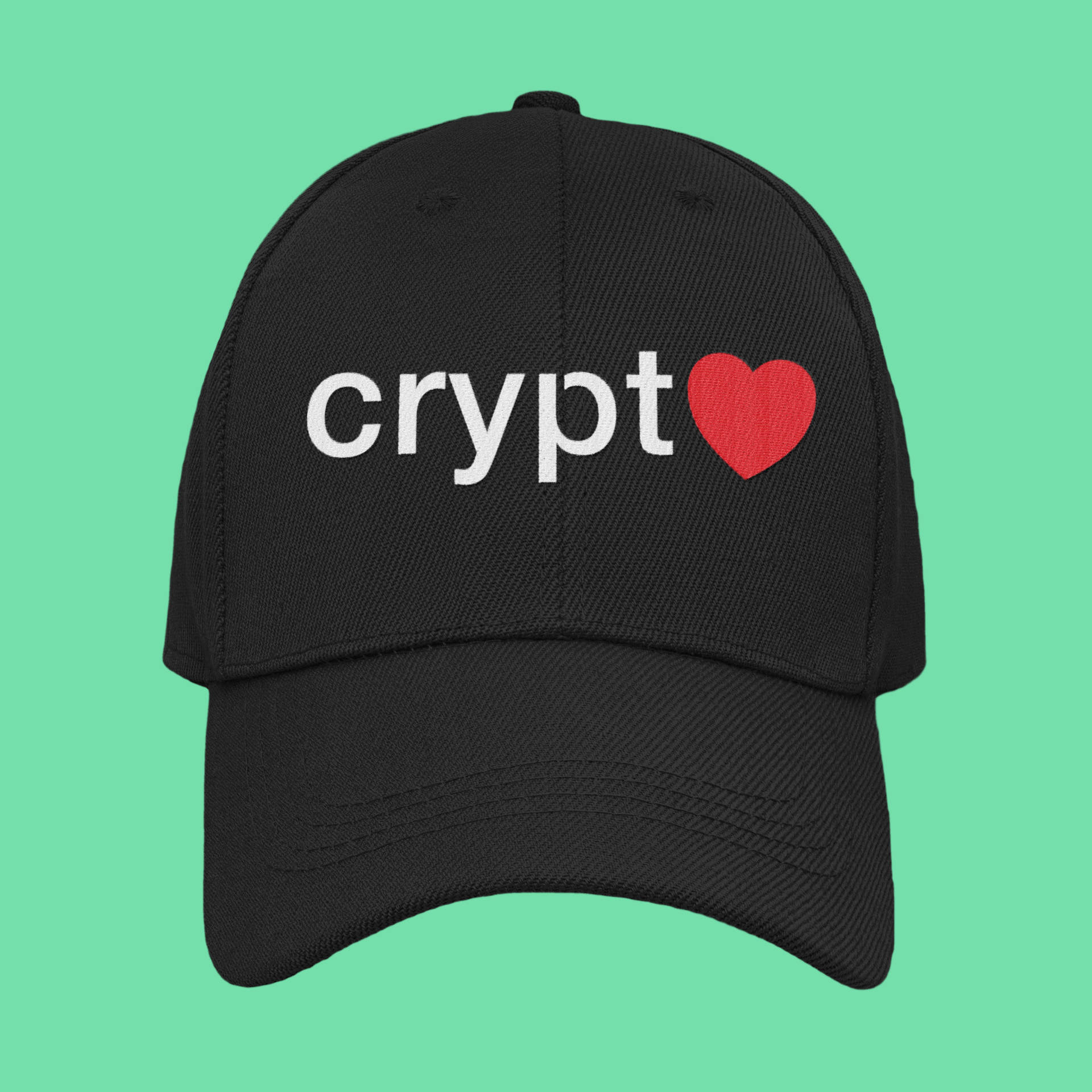 Black Crypto Currency Red Heart Hat Ripple XRP Bitcoin BTC Doge Traders